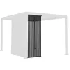 Image de sweeek - Triomphe persienne Verticale 3m. Aluminium. Anthracite