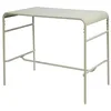 Image de sweeek - Table Haute de Jardin métal 4 Places. Beige. 120 x 70 x 95cm