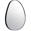 Image de sweeek - Miroir Organique en métal Noir Harper