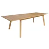 Image de sweeek - Table de Jardin PALENA en Bois d'acacia. 10 Places. 275 x 100 x 75 cm