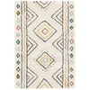 Image de sweeek - Tapis intérieur Motif berbère crème. Bleu et Orange Ralph 160x230cm