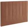 Image de sweeek - Tête de lit pour lit Double 140cm revêtement Tissu Camel - Cole 150cm