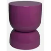 Image de Alice's Garden sweeek - Table d'appoint. Bout de canapé. Table de Chevet en métal Effet Glossy Violet Madi Ø32 x H 42cm