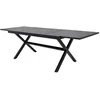 Image de sweeek - Table de Jardin Extensible Aluminium 8 Places Anthracite - Ventura