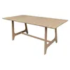 Image de sweeek - Table de Jardin Bois d'acacia Naturel 8 Places - Aroha