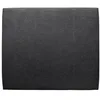 Image de Tete de lit Tapissée Tissu Noir L 200 cm - EP 10 cm rembourré