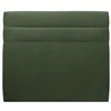 Image de Tete de lit Lignes Tissu Vert L 180 cm - EP 10 cm rembourré