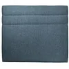 Image de Tete de lit Lignes Bouclette Bleue L 200 cm - EP 10 cm rembourré