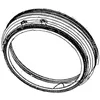 Image de SOS Accessoire Joint de hublot pour Lave-linge BELLAVITA 389J04