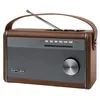 Image de Muse M-098 BR Radio Bluetooth Portable, Radio FM, Puissance de Sortie 10 W, antenne télescopique FM, Affichage de fréquence Lumineux, USB-C, Prise Casque, Radio à Batterie, Bloc d'alimentation Inclus