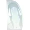 Image de ONDÉE Baignoire d'angle FANY gauche gain de place 160x160cm Contenance 200L