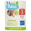 Image de Couches écologiques voile naturel T3 4-9k