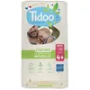 Image de Couches écologiques voile naturel T4+ 9-20kg, jumbo paquet de 42 couches