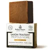 Image de Ballot-Flurin - Savon Traitant Propolis Noire - Hygiène renforcée   Réduit brillances et point noirs   Saponifié à froid - 100% bio - Certifié Cosmos Organic - 100g