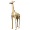 Image de Décopatch XLA01O - Un support XXL en papier brun mâché 80x35x160 cm, Girafe