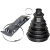Image de PLANET TECH PL7100 Jeu Kit de soufflet de cardan avec matériel de montage/fixation avec colliers noir