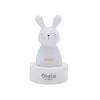 Image de Olala® - Veilleuse LED Nomade Lapin pour Bébé et Enfant - Déco Lumineuse idéale pour Cadeau dès la Naissance pour Fille et Garçon - Rechargeable par induction avec Grande Autonomie (12h)