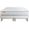 Image de Septnuits - Ensemble matelas et 2 sommiers Memo blanc - 2x80x200 cm 2x80x200 cm