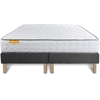Image de Septnuits - Ensemble matelas et 2 sommiers Memo gris - 2x80x200 cm 2x80x200 cm