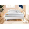 Image de Septnuits Pack Matelas Memo + sommier 160x200 + 2 oreillers mémoire de Forme | Epaisseur : 20 cm | Confort : Très Ferme