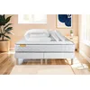 Image de Septnuits Pack Matelas Memo + Double sommiers 180x200 + 2 oreillers mémoire de Forme | Epaisseur : 20 cm | Confort : Très Ferme