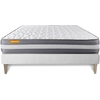 Image de Septnuits - Ensemble matelas et sommier Memo plus blanc - 140x190 cm 140x190 cm