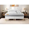 Image de Septnuits Pack Matelas 180x200 + Double sommiers 90x200 Memo Spring Ressorts ensachés 3 Zones Maxi épaisseur + Couette + 2 oreillers | Epaisseur : 22 cm | Confort : Ferme
