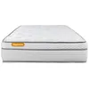 Image de Septnuits Matelas 90x190 Memo Luxe Ressorts ensachés + mémoire de Forme 5 Zones de Confort Maxi épaisseur | Epaisseur : 26 cm | Confort : Equilibré