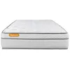 Image de Septnuits Matelas + sommier 90x190 Memo Luxe Ressorts ensachés + mémoire de Forme 5 Zones de Confort Maxi épaisseur | Epaisseur : 26 cm | Confort : Equilibré