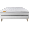 Image de Septnuits - Ensemble matelas et sommier Memo Luxe blanc - 160x200 cm 160x200 cm