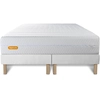 Image de Septnuits - Ensemble matelas et 2 sommiers Memo Bio blanc- 2x80x200 cm 2x80x200 cm