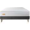 Image de Septnuits - Ensemble matelas et sommier Memo Bio gris foncé - 140x190 cm 140x190 cm