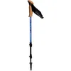 Image de GUIDETTI - Paire de Bâtons de randonnée au décors du Massif des Alpes 3 brins avec Easy Lock - Bâtons de Marche Vendus à la Paire - Noir et Bleu - Taille Unique
