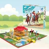 Image de Au Galop - Jeu de plateau - MEGABLEU - Prépare ton cheval entraîne-le gagne la course !
