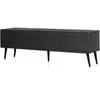 Image de Meliconi - Meuble Tv  Almeria 160 Cm Noir