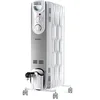 Image de SUPRA ORSO 1500   Radiateur à Huile | 1500W | Chauffage Silencieux & Homogène | Jusqu’à 15m² | Thermostat Mécanique | Protections Anti-Gel, Anti-Surchauffe & Anti-Basculement | Roulettes & Poignée