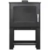 Image de Poêle à bois en fonte Supra Adam bûcher 7.3kW 150m²
