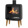 Image de Poêle À Bois Fonte 10kw Noir - FR9016130B