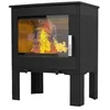 Image de PO LE   BOIS ODELYA 9,1KW  TANCHE NOIR