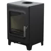 Image de Poêle À Bois Fonte Acier 4.8kw Noir - FR9016310B