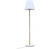 Image de Lampadaire solaire et rechargeable - LUMISKY - STANDY WOOD SOLAR - H150 cm - LED blanc chaud dimmable