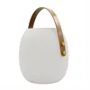 Image de Baladeuse solaire LED blanc JIMMY avec port de charge USB H34cm