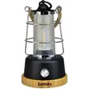 Image de Lanterne sans fil - LUMISKY - WILDY - H23 cm - Anse en corde - LED blanc chaud et dimmable