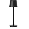 Image de Lampe de table sans fil - LUMISKY - KELLY BLACK - Aluminium noir - LED blanc dimmable - rechargeable - H38 cm