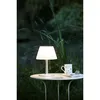 Image de Lampe de table solaire G2 très éclairante - GALIX - 100 Lumens - Plastique et tube en inox