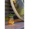 Image de Lampe solaire Ananas - GALIX - Métal/Verre - 5 LED - 8h déclairage