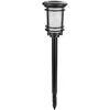 Image de Galix Lanterne solaire à LED vacillante 64cm, effet flamme naturelle, design moderne, ambiance chaleureuse