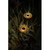 Image de Decoration lumineuse solaire GALIX G4460 - Forme Tournesol - H44cm