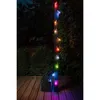 Image de Guirlande solaire guinguette GALIX - 10 LED multicolores à filament - Extérieur