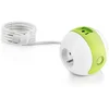 Image de Watt & Co MP-WATTBALL04 Multiprise 1 x 16A + 1 x 6A + USB 2,1 mA Vert WCO_WATTBALL04